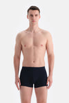 Lacivert Kumaş Kaplama Basic Boxer