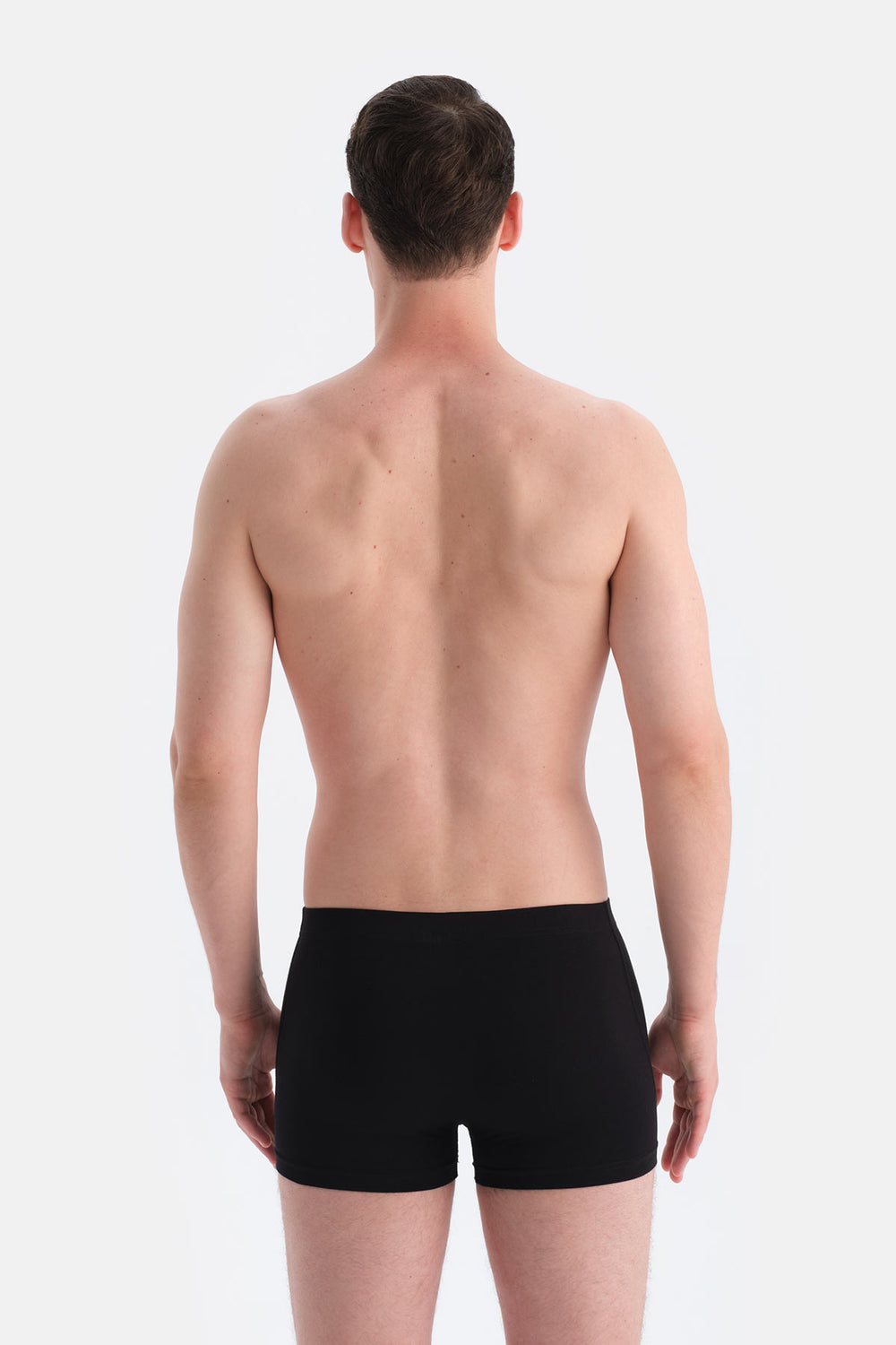 Siyah Kumaş Kaplama Basic Boxer