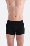 Siyah Kumaş Kaplama Basic Boxer
