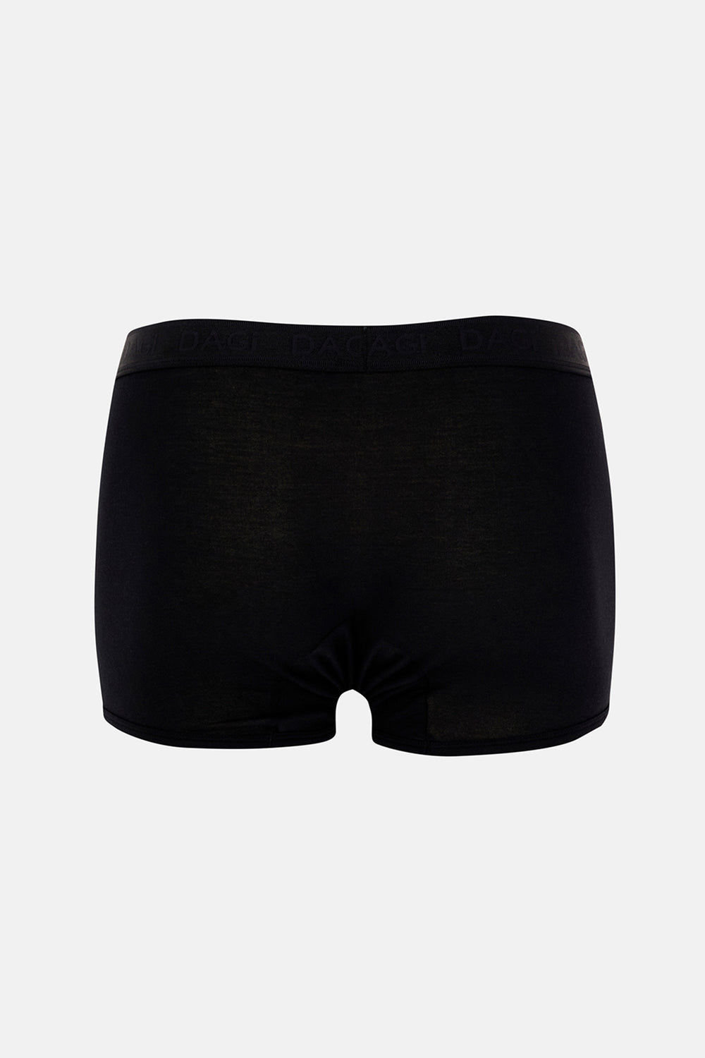 Siyah Travel Düz Micro Modal Boxer