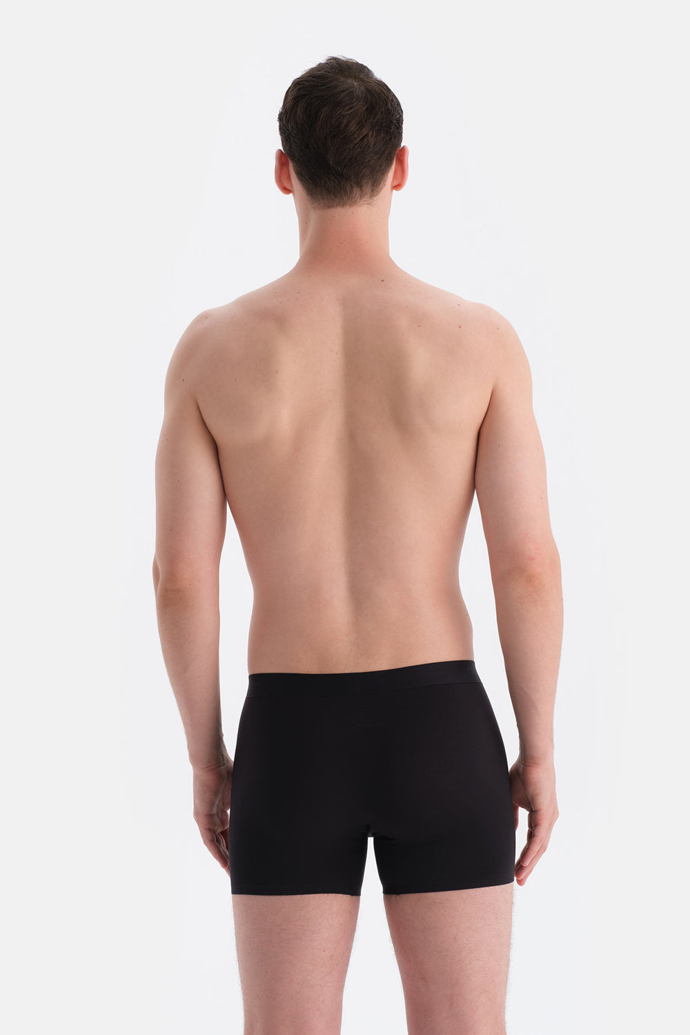 Siyah Düz Micro Modal Boxer