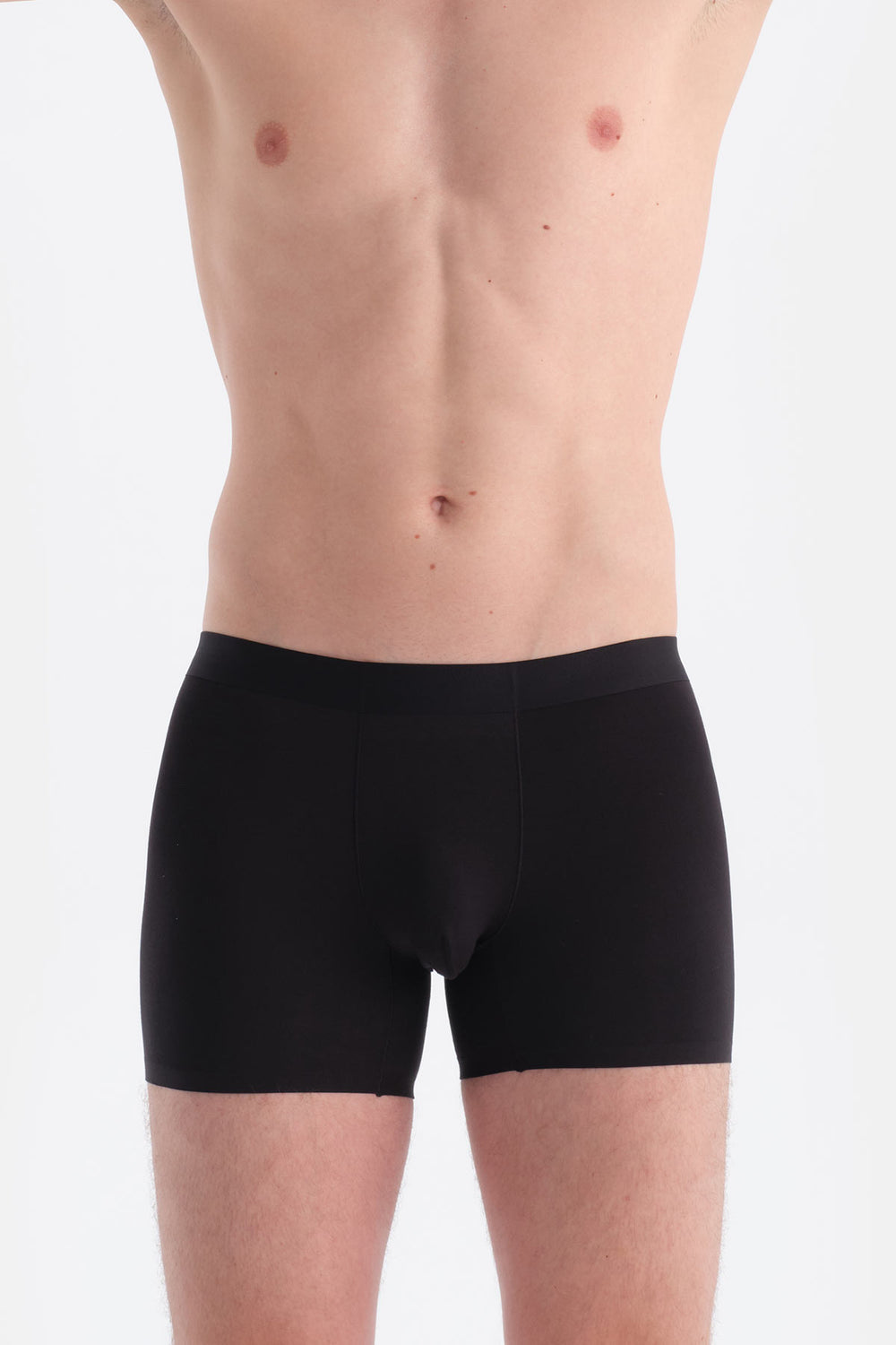 Siyah Düz Micro Modal Boxer