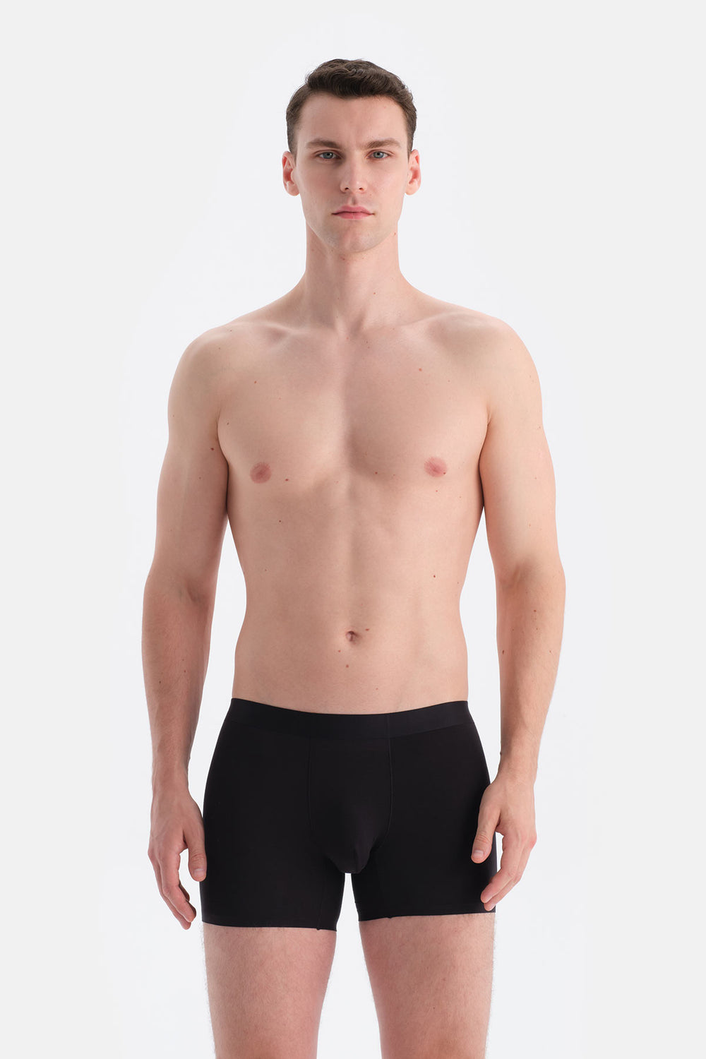 Siyah Düz Micro Modal Boxer