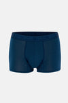 Hardal-Koyu Mavi 4210 3'lü Desenli Micro Modal Boxer