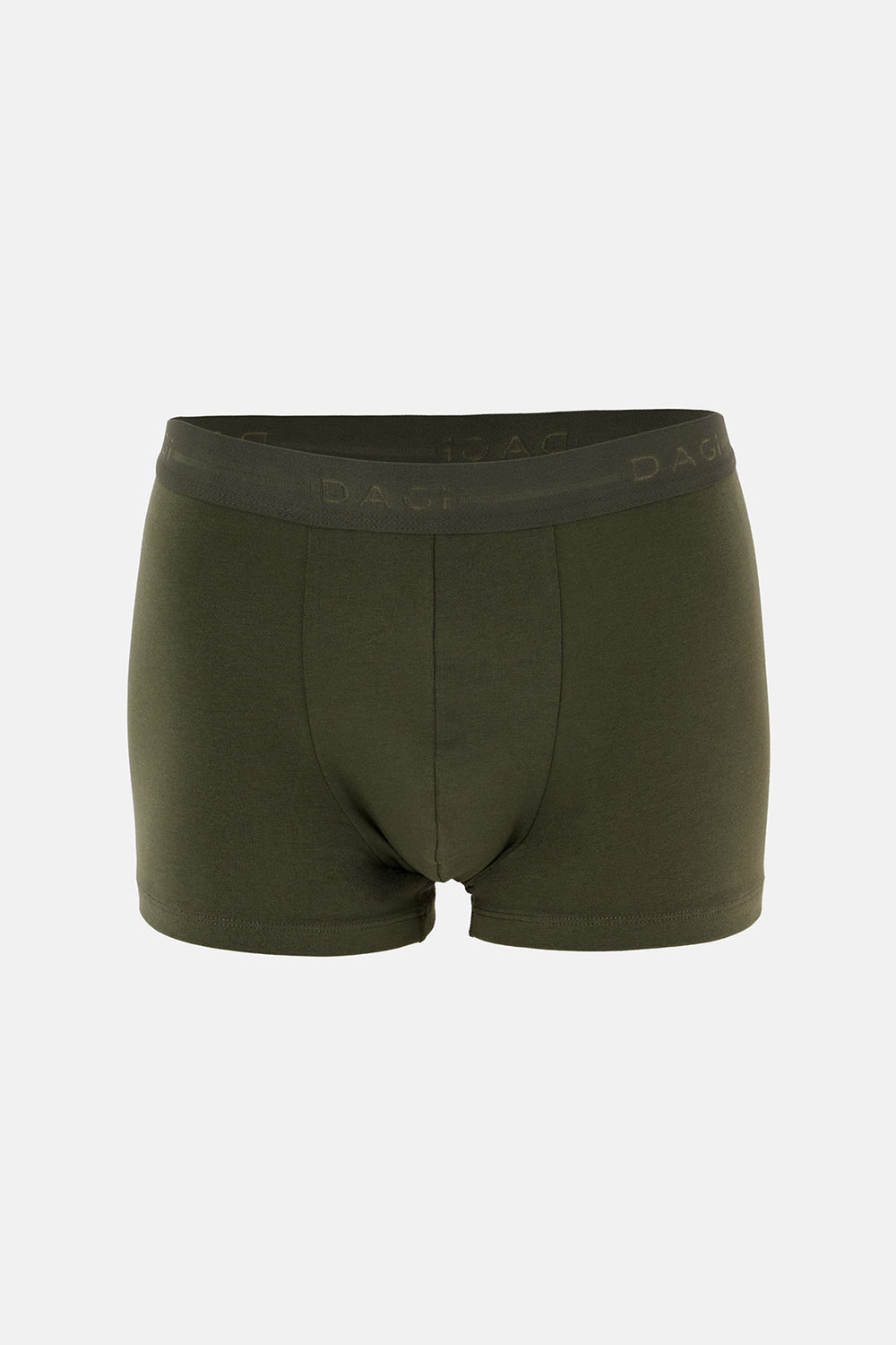 Koyu Kahve 2'li Desenli Pamuk Boxer