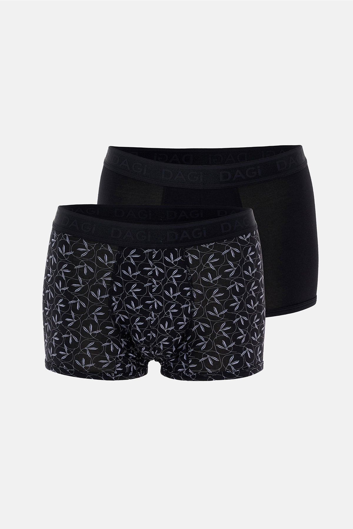 Siyah Desenli Micro Modal Boxer
