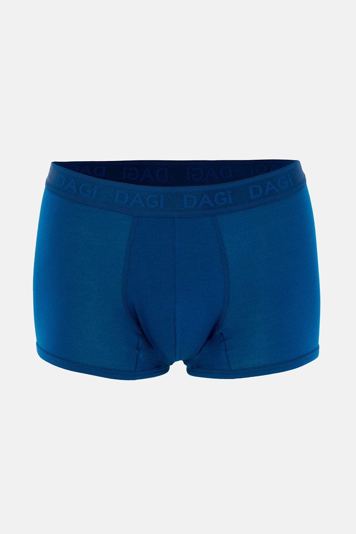 Lacivert 3'lü Desenli Micro Modal Boxer