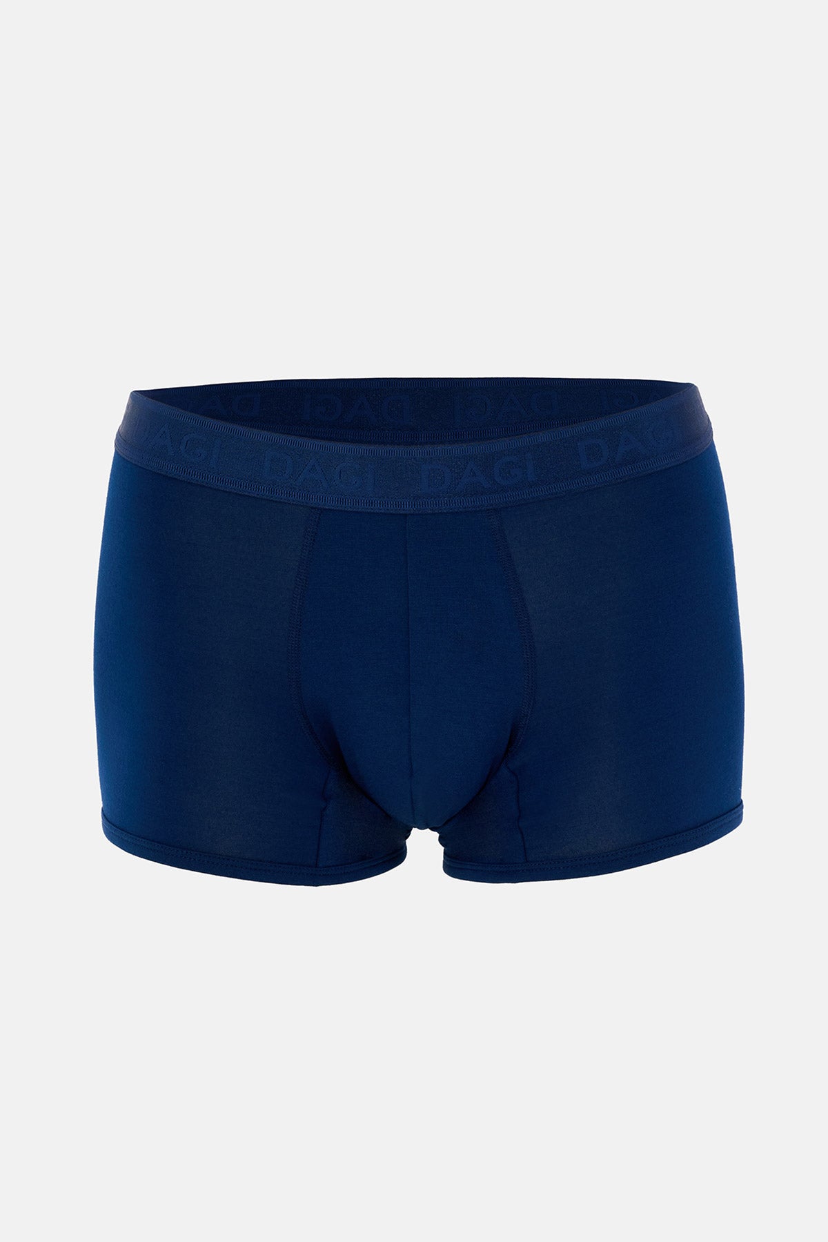 Lacivert 3'lü Desenli Micro Modal Boxer