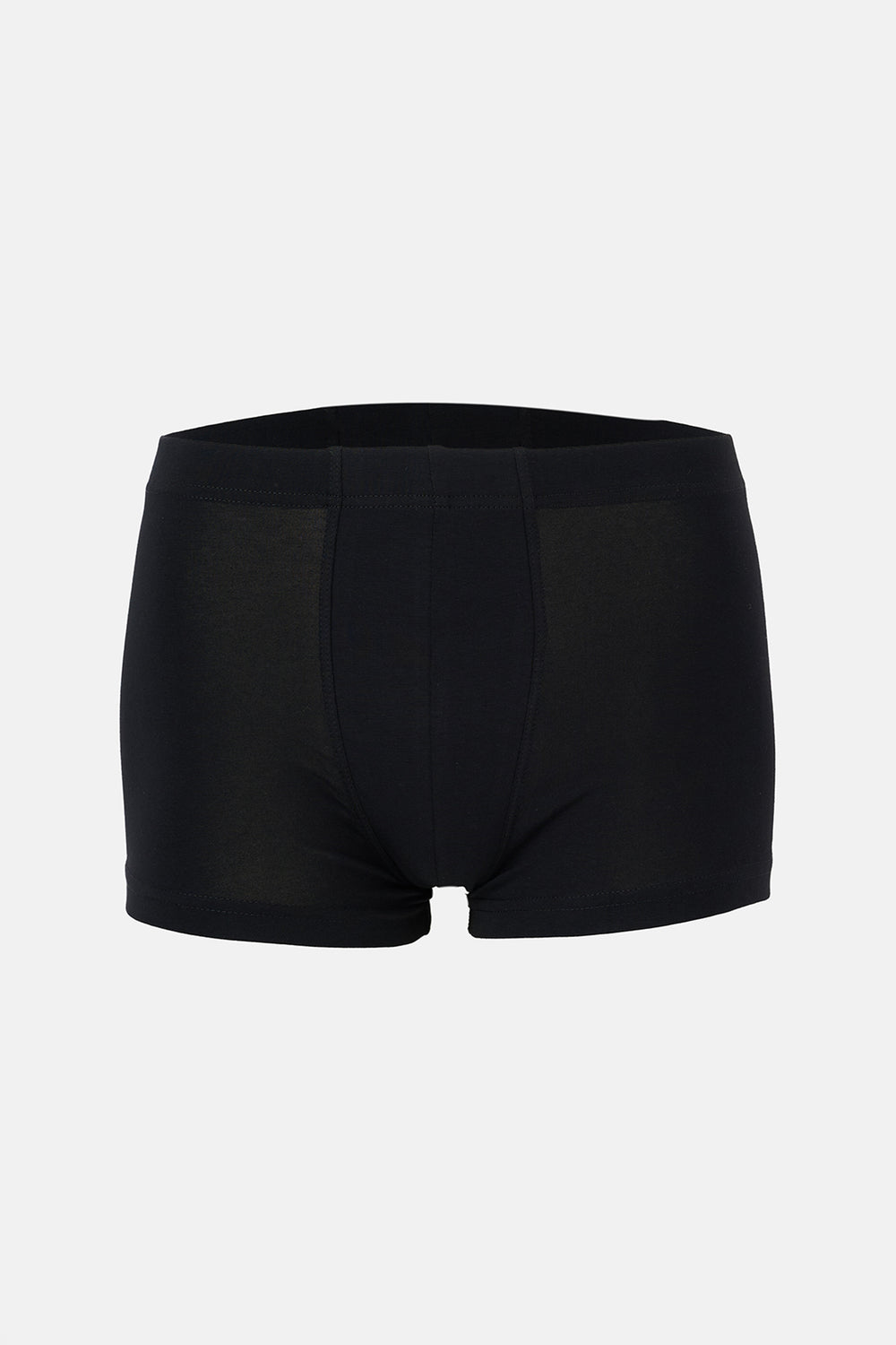 Beyaz-Lacivert 3'lü Kumaş Kaplama Basic Boxer