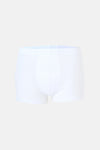 Beyaz-Gri 2'li Kumaş Kaplama Basic Boxer