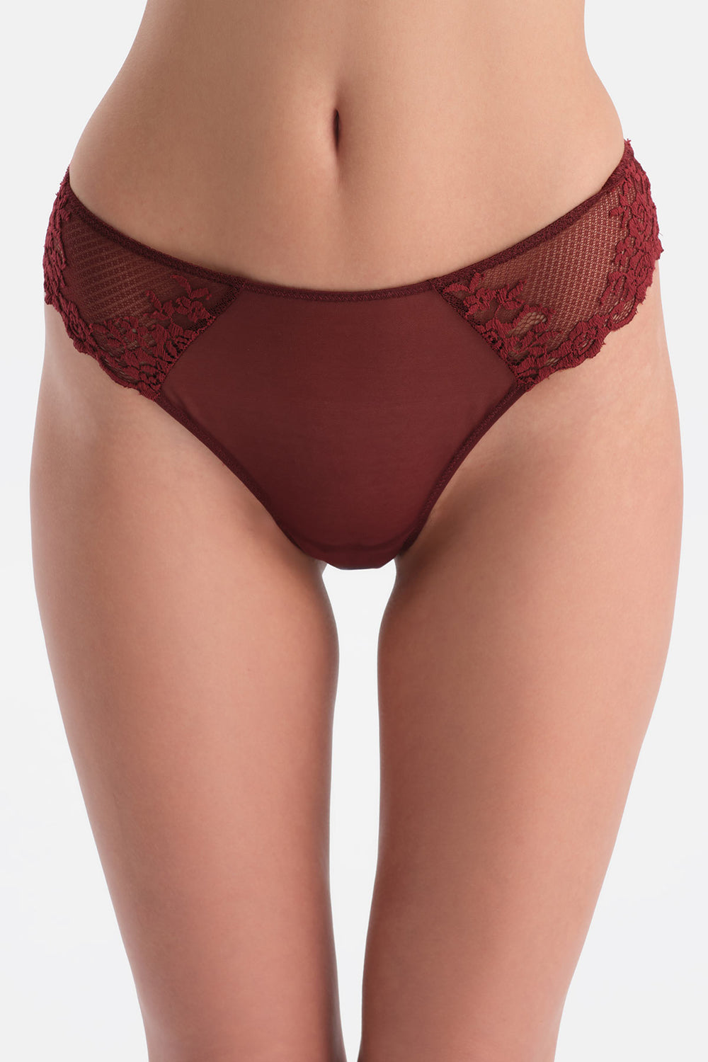 Bordo Dantelli Brazilian Külot