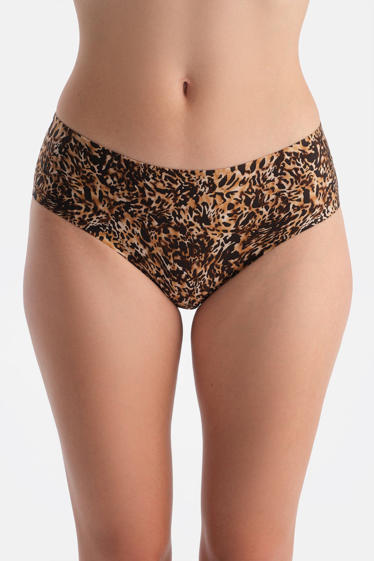 Açık Kahve Lazer Kesim Yapıştırma Hipster