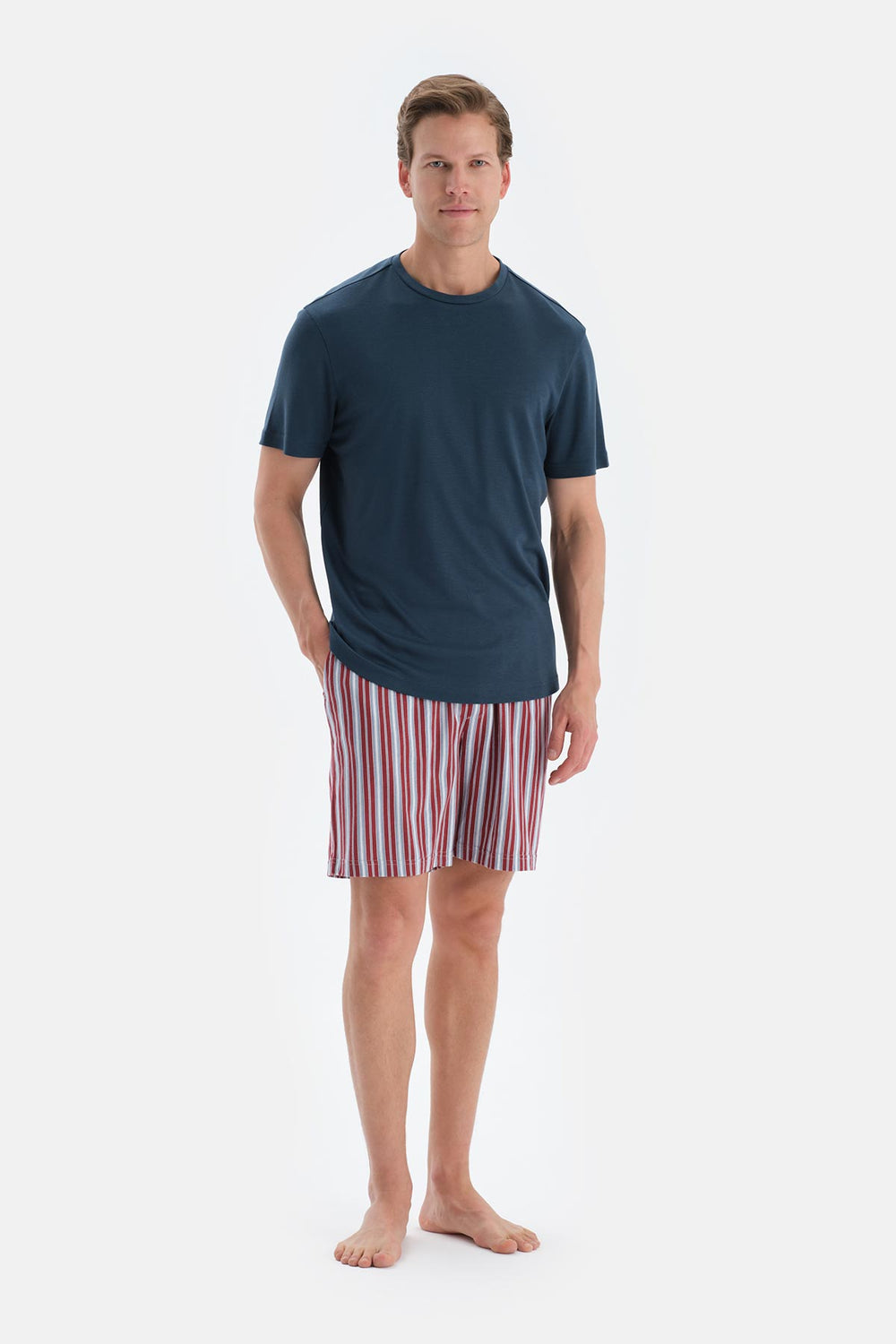 Indigo Cool Touch Bisiklet Yaka Tişört