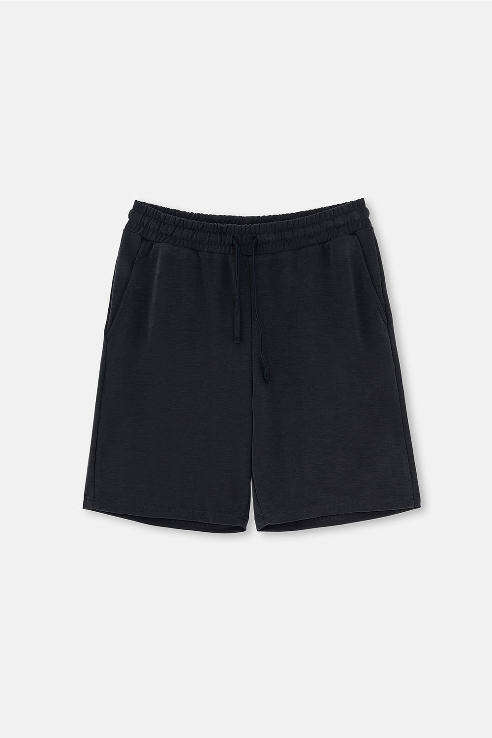 Siyah Cepli Bağcıklı Modal Pike Şort