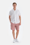 Terracotta MODAL PIQUE SHORTS WITH POCKETS