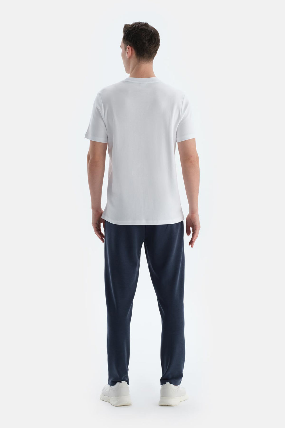 Lacivert Erkek Modal Karışımlı Pantolon