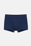 Lacivert Lacivert 3'lü Desenli Pamuk Boxer