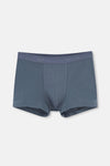 Lacivert Lacivert 3'lü Desenli Pamuk Boxer