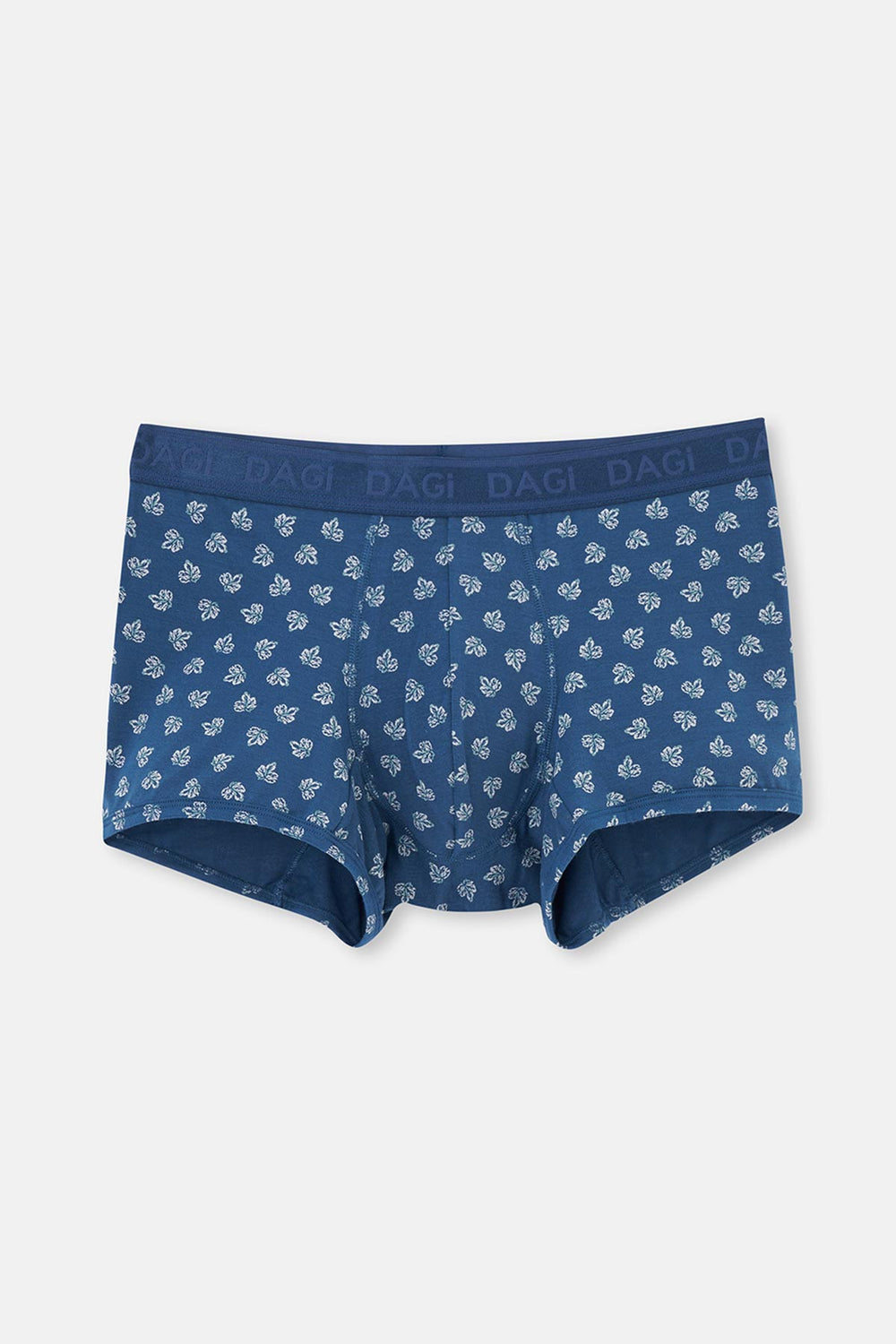 Koyu Mavi Koyu Mavi Desenli Micro Modal Boxer
