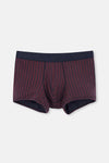 Kırmızı-Lacivert Kırmızı-Lacivert 3'lü Desenli Micro Modal Boxer