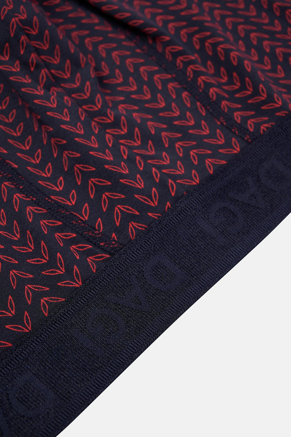 Kırmızı-Lacivert Kırmızı-Lacivert 3'lü Desenli Micro Modal Boxer