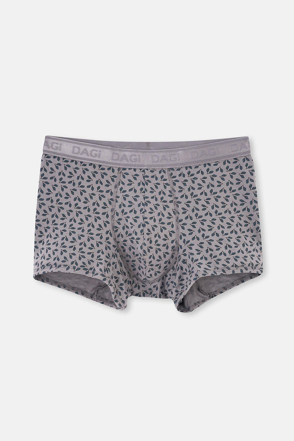 Gri-Siyah Gri-Siyah 3'lü Desenli Micro Modal Boxer
