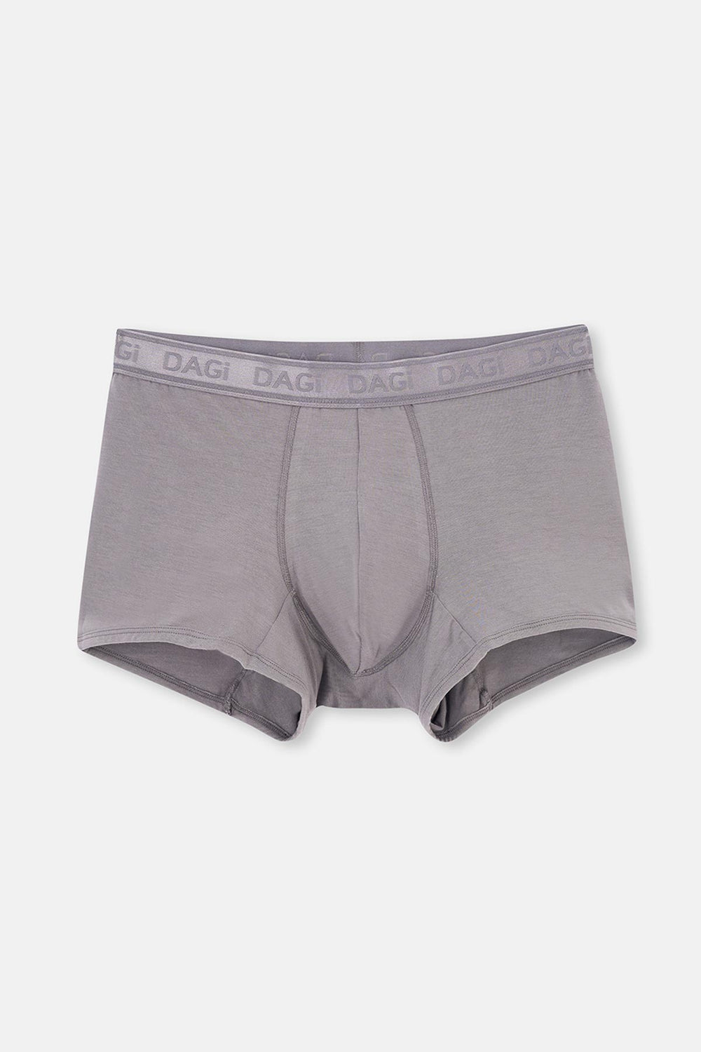 Gri-Siyah Gri-Siyah 3'lü Desenli Micro Modal Boxer