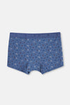 Blue 4210 2-PACK PATTERNED MICRO MODAL BOXER