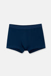 Lacivert 2'li Desenli Pamuk Boxer