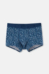 Lacivert 4210 Desenli Micro Modal Boxer