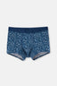 Lacivert 4210 Desenli Micro Modal Boxer