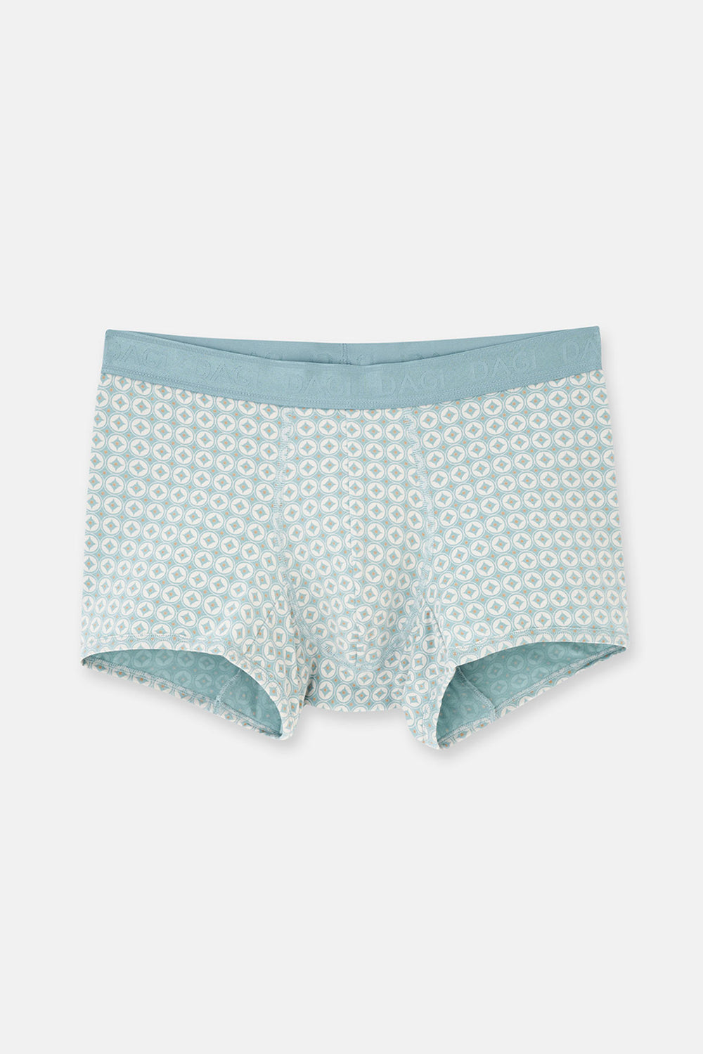 Su Yeşili 4210 Desenli Micro Modal Boxer