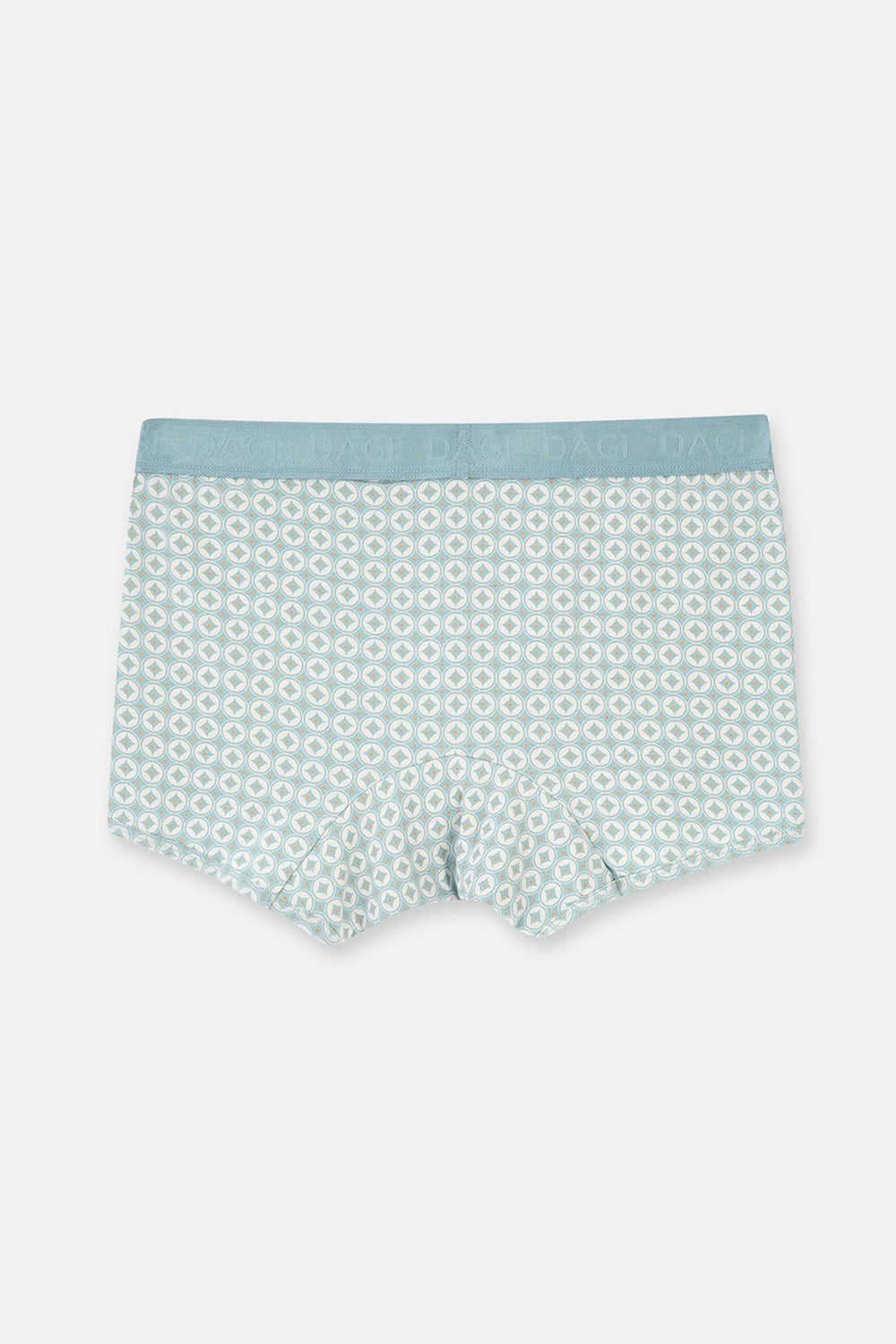 Su Yeşili 4210 Desenli Micro Modal Boxer