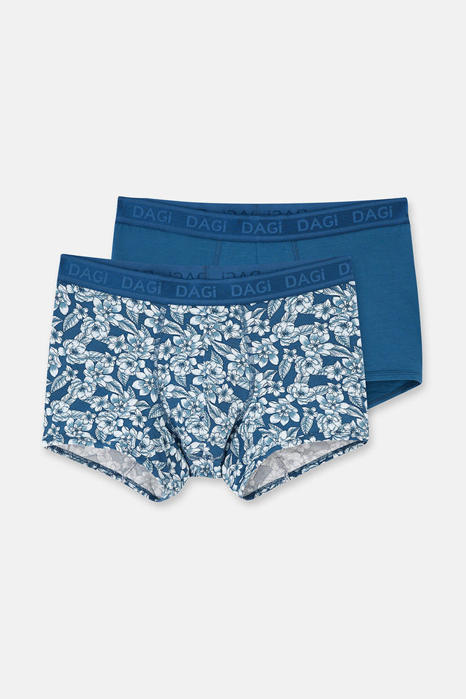Mavi 4210 2'li Desenli Micro Modal Boxer