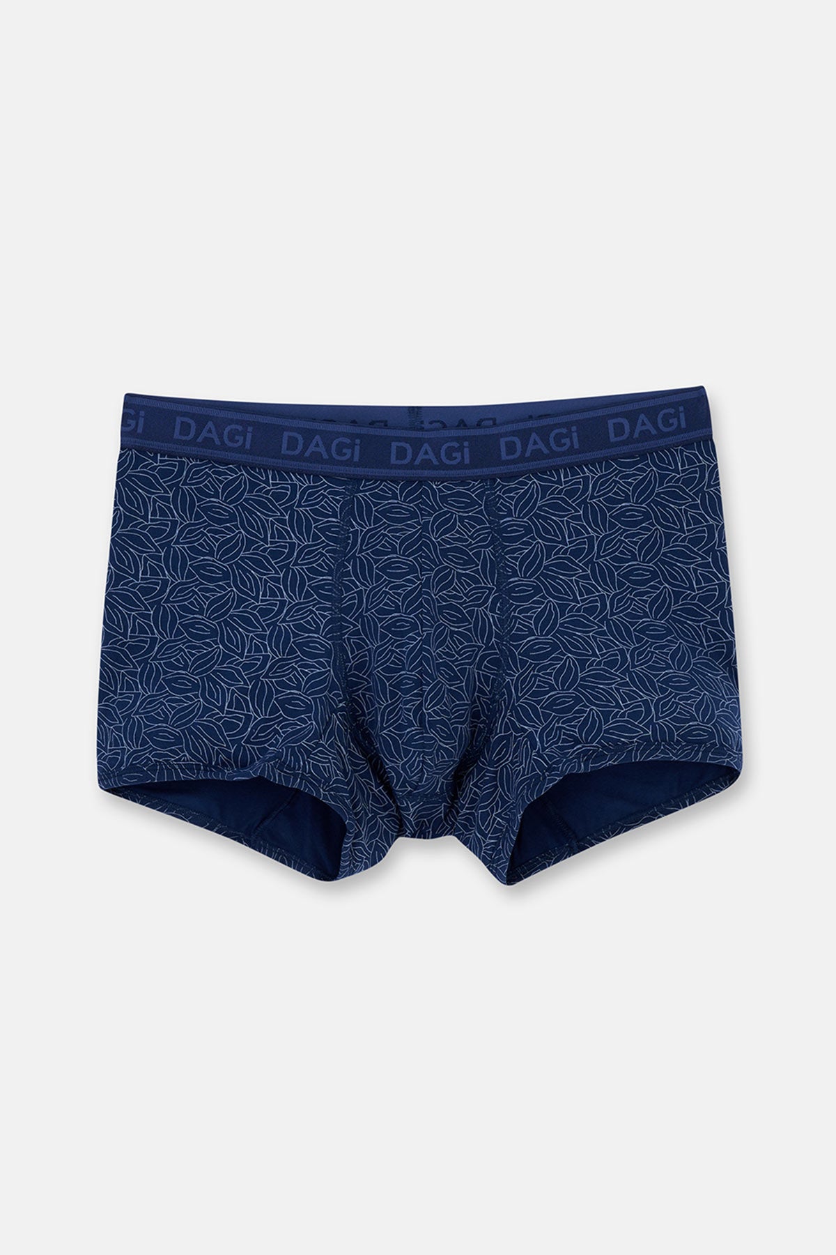 Lacivert Desenli Micro Modal Boxer