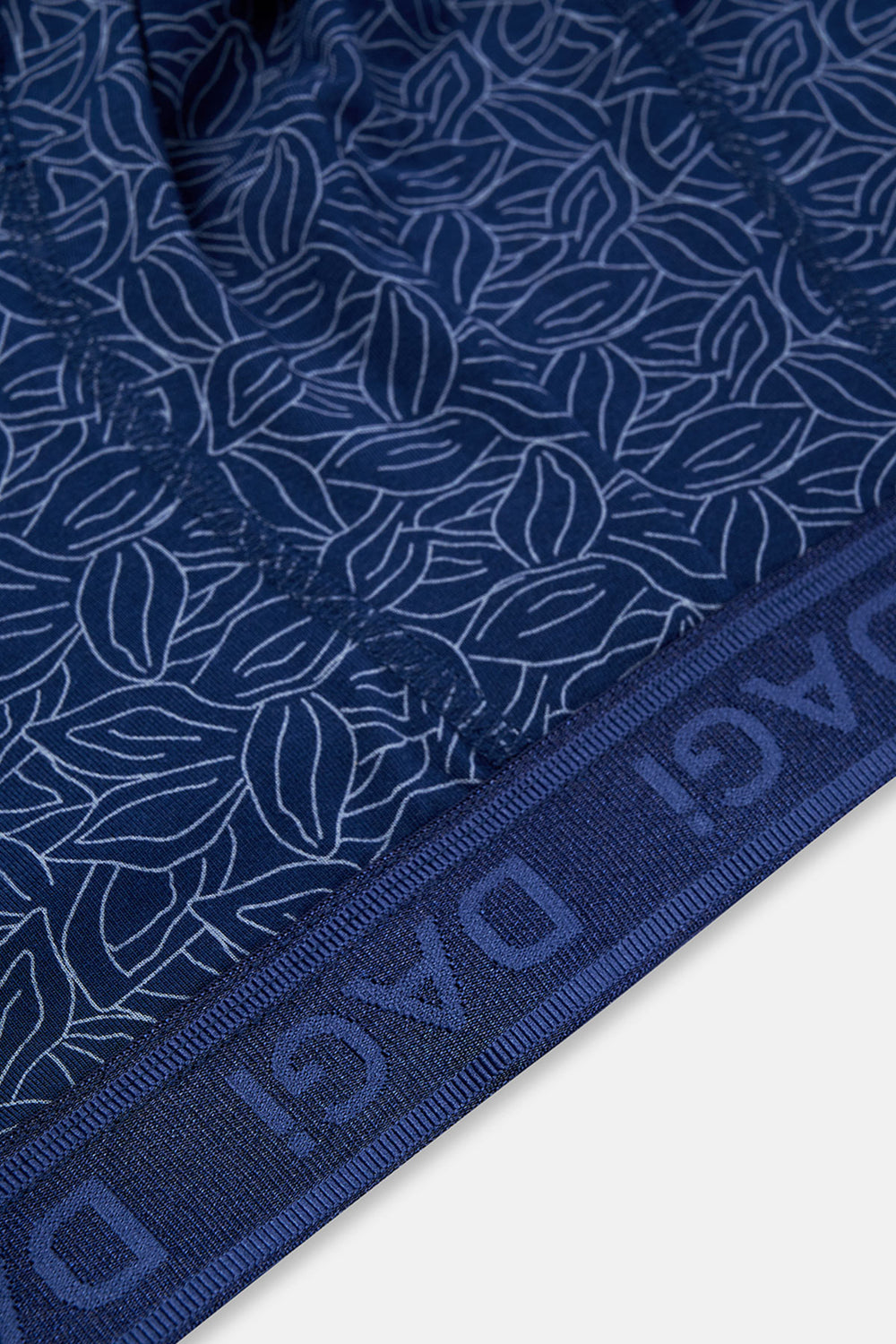 Lacivert Desenli Micro Modal Boxer