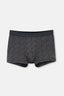 Antrasıt 5210 Desenli Pamuk Boxer