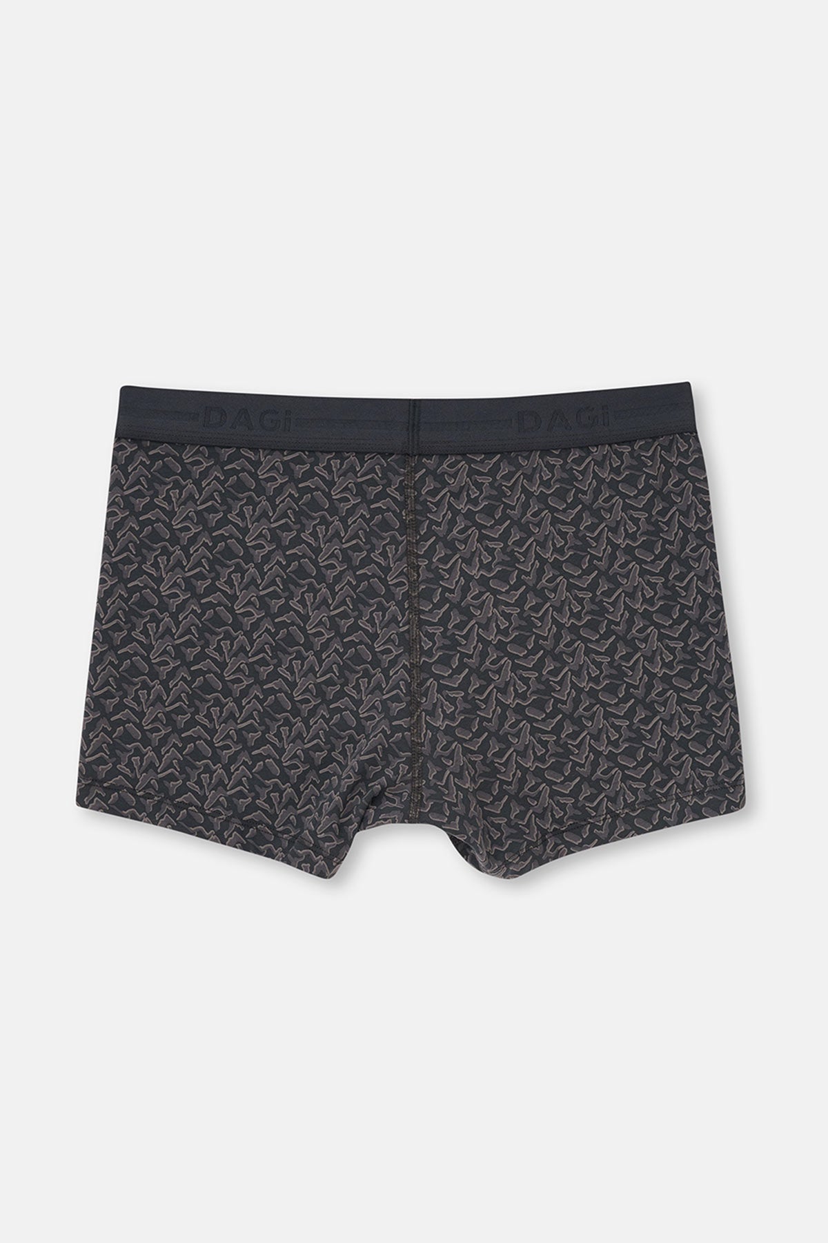 Antrasıt 5210 Desenli Pamuk Boxer