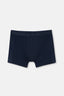 Lacivert Düz Micro Modal Boxer