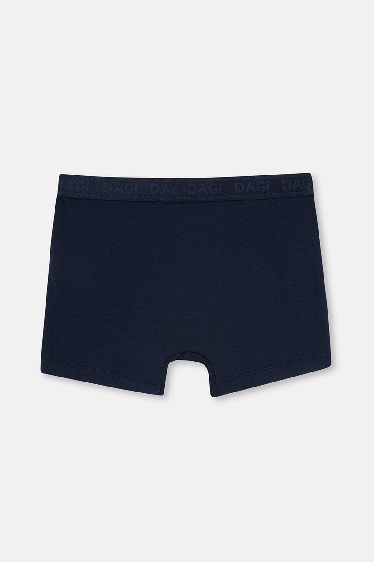 Lacivert Düz Micro Modal Boxer