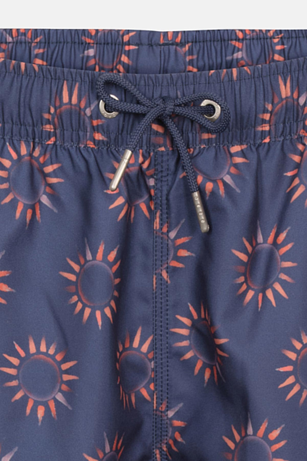 Multicolor Güneş Desenli Orta Şort