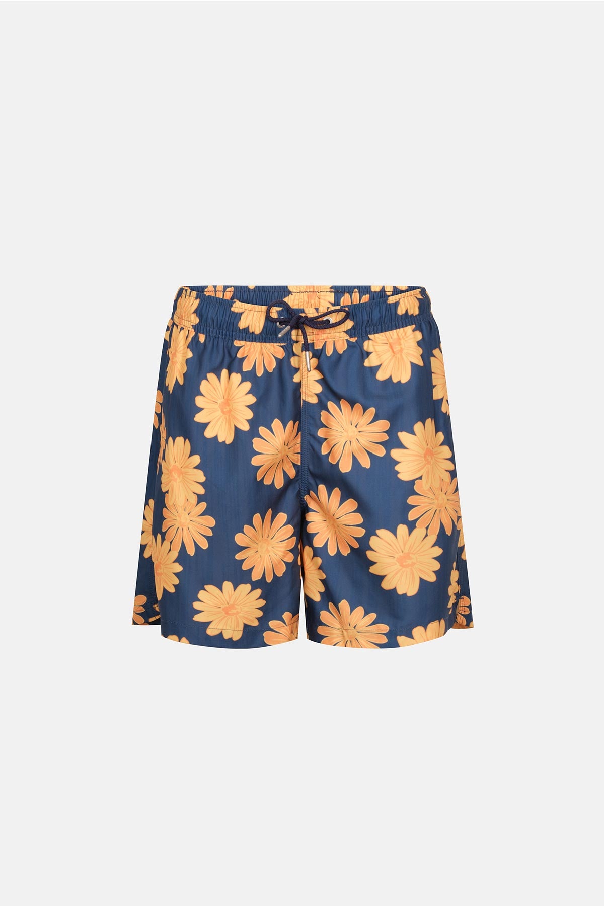 Multicolor Papatya Desenli Orta Şort