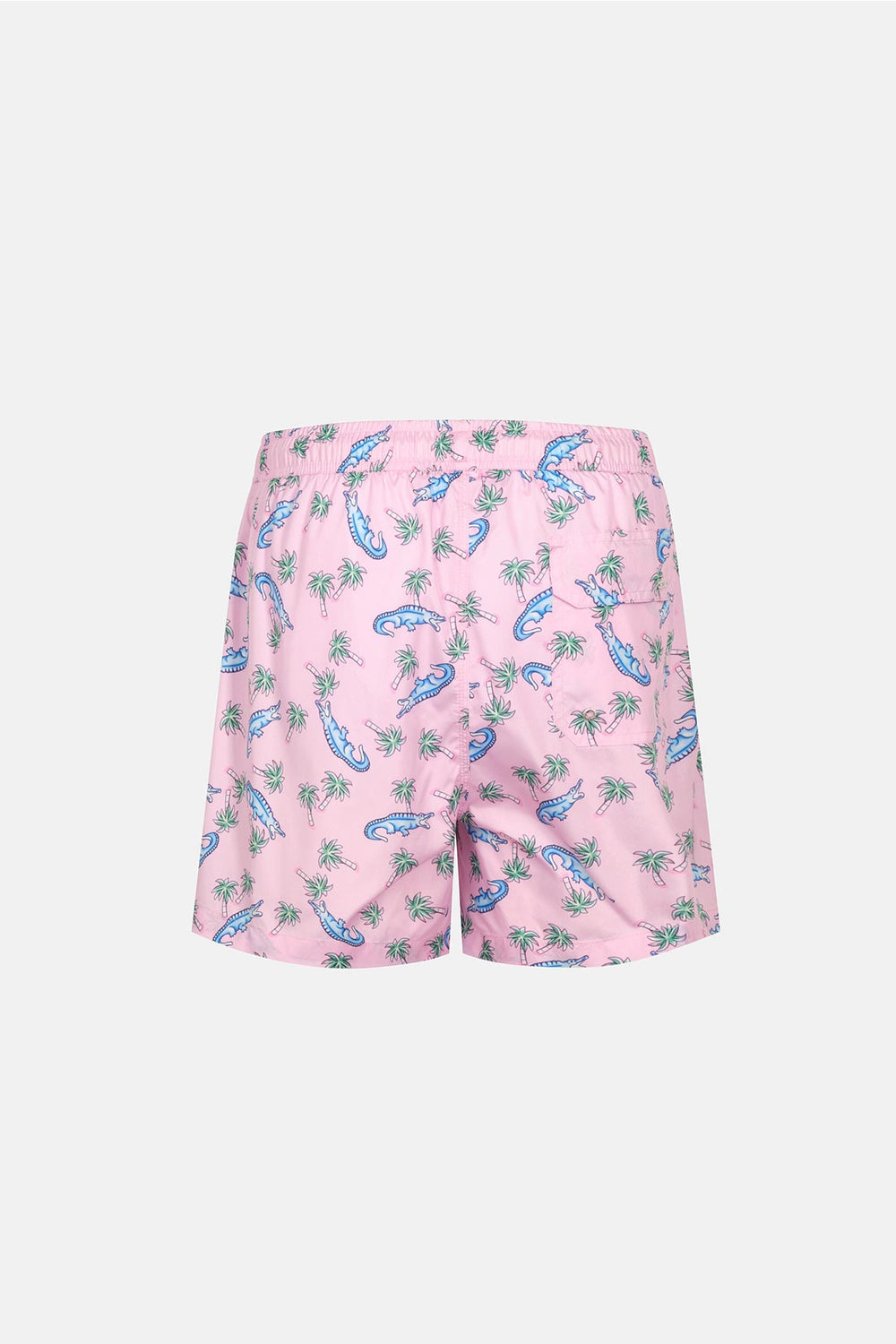 Multicolor Timsah Desenli Kısa Şort