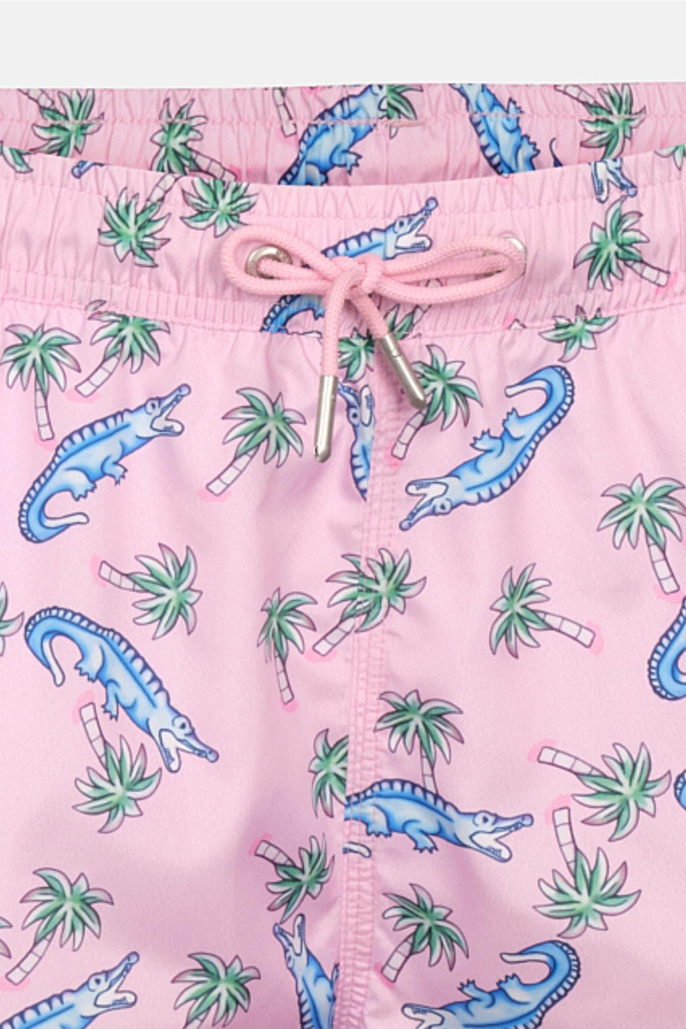 Multicolor Timsah Desenli Kısa Şort