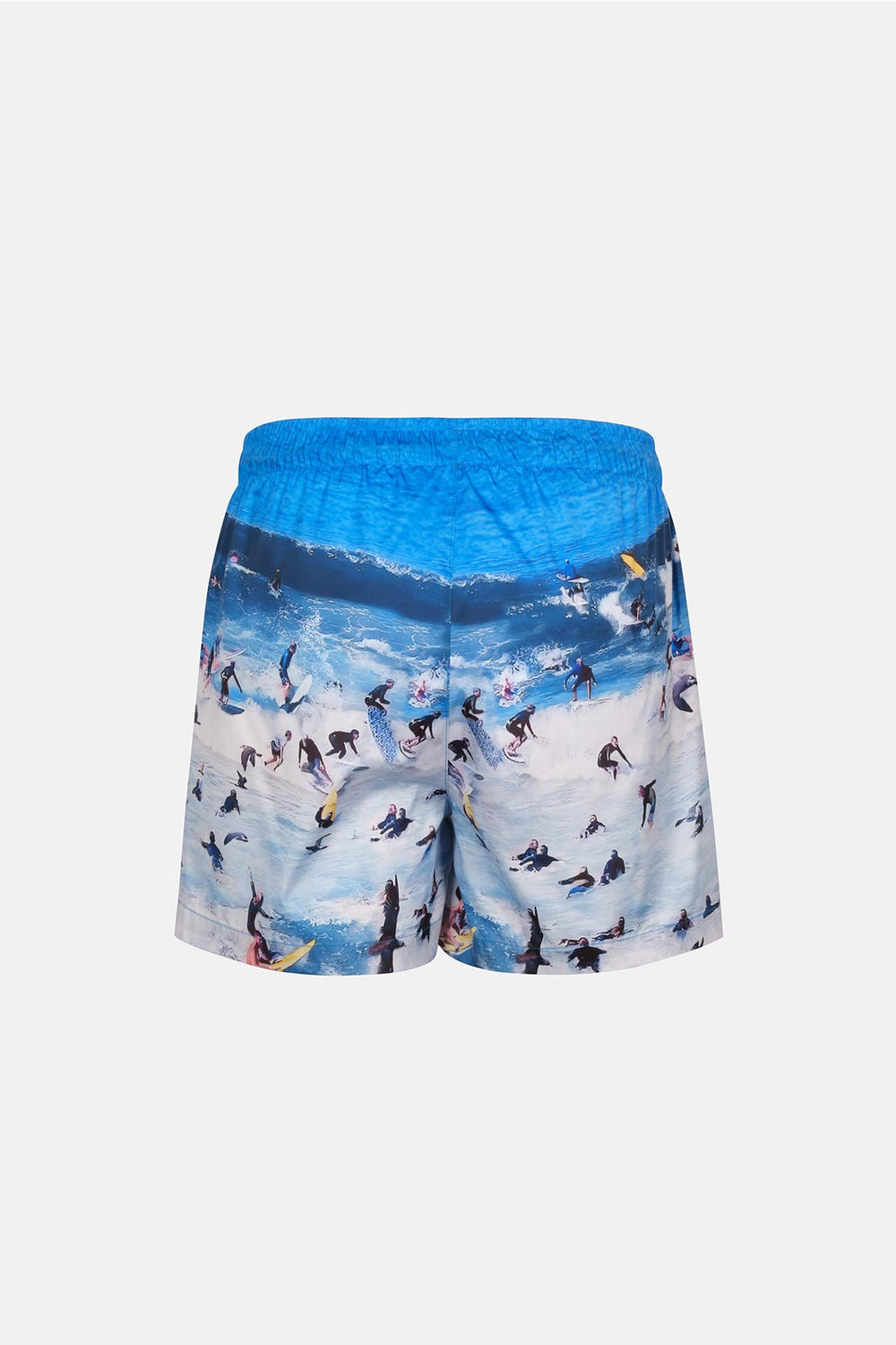 Multicolor Sörf Desenli Kısa Şort