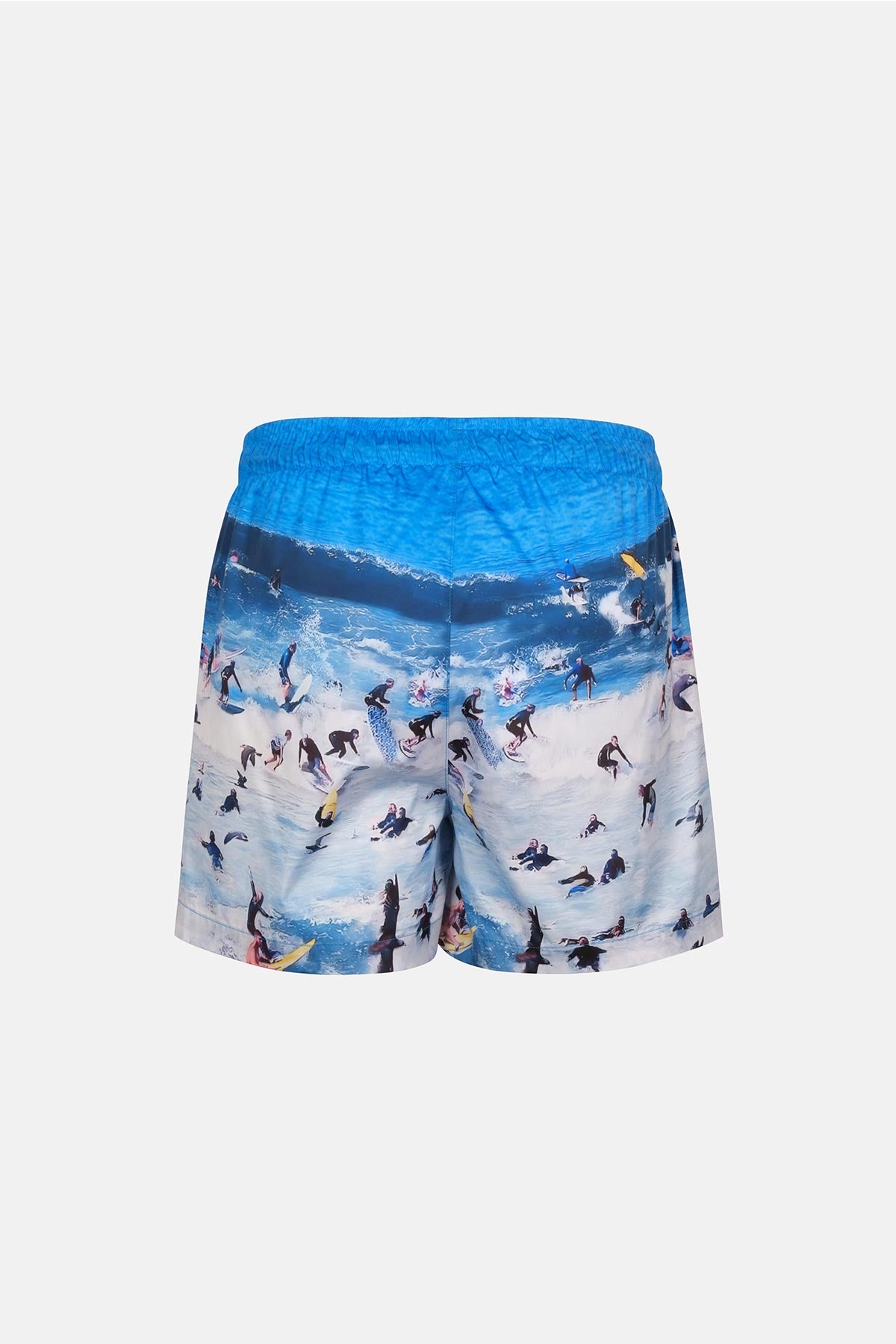 Multicolor Sörf Desenli Kısa Şort