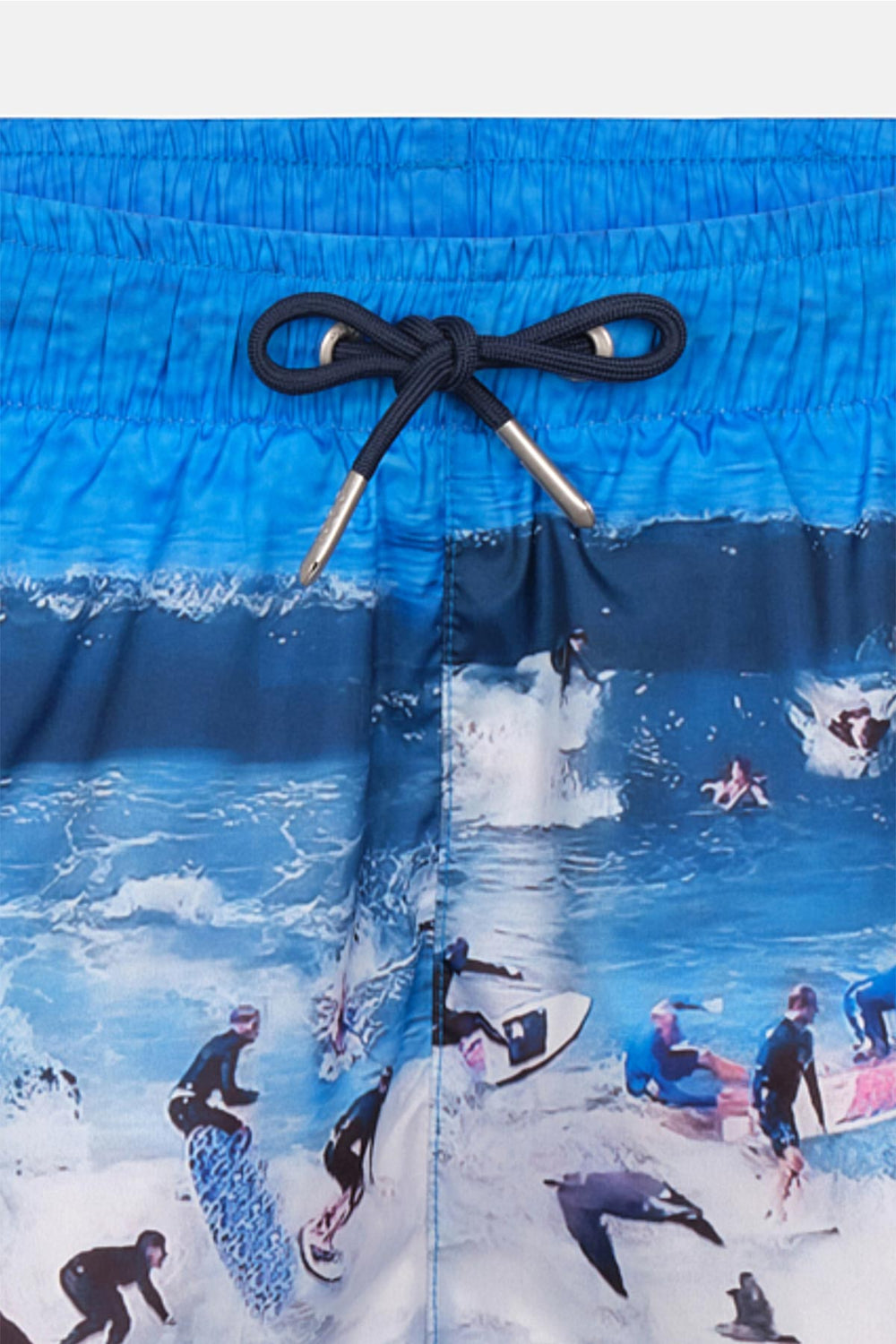 Multicolor Sörf Desenli Kısa Şort