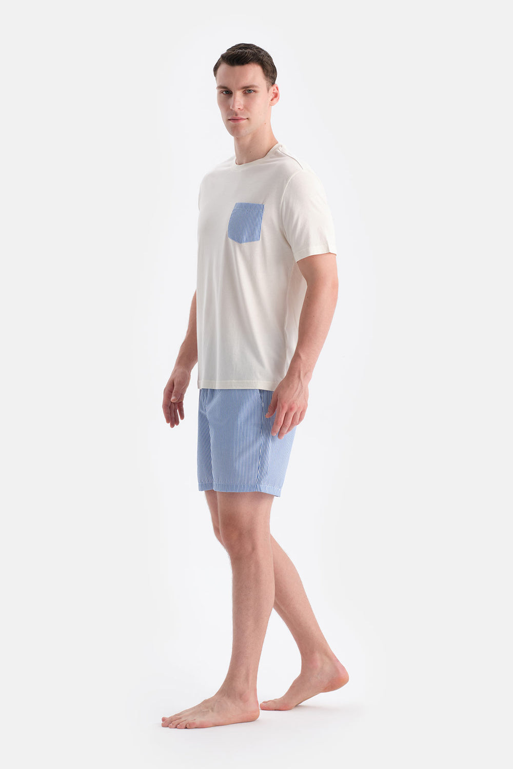 CEPLİ KISA KOLLU TİŞÖRT ŞORT TAKIM