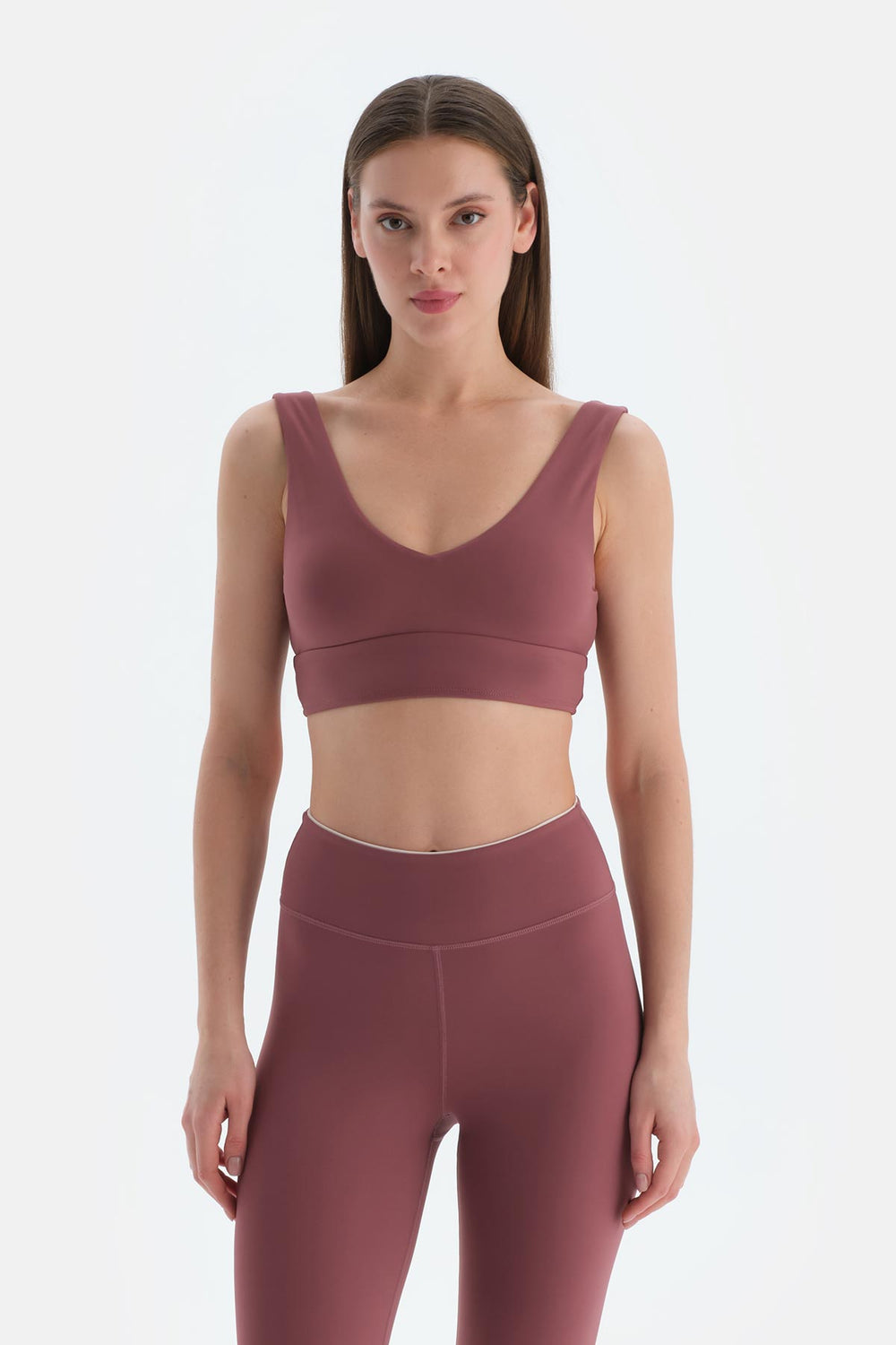 Mürdüm Kadın Kalın Askılı Sporcu Sütyeni