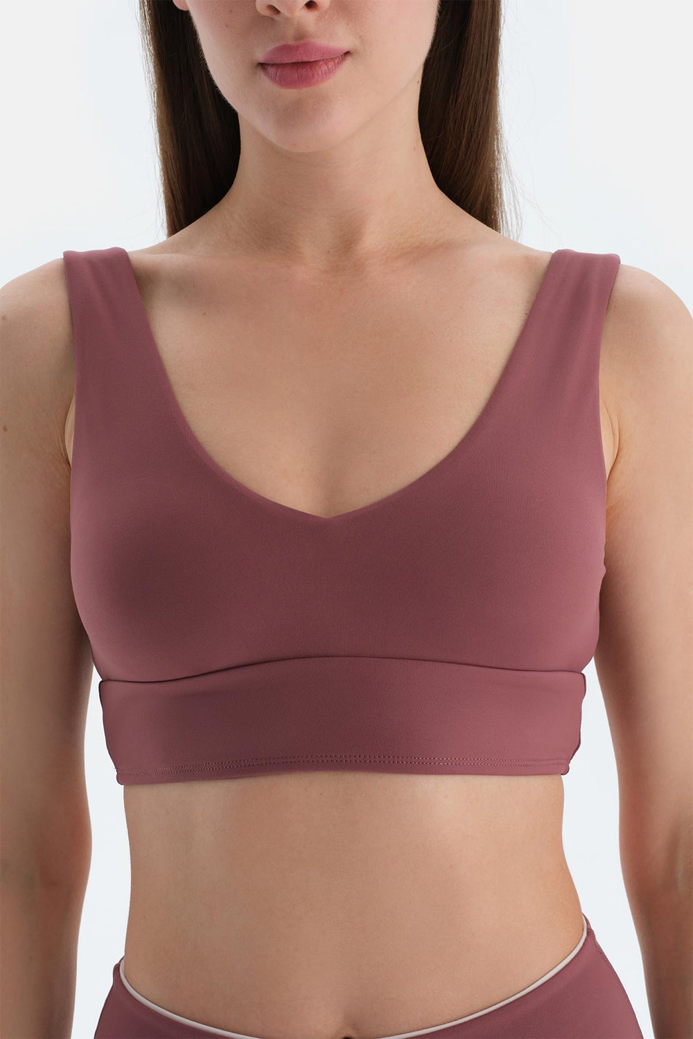 Mürdüm Kadın Kalın Askılı Sporcu Sütyeni
